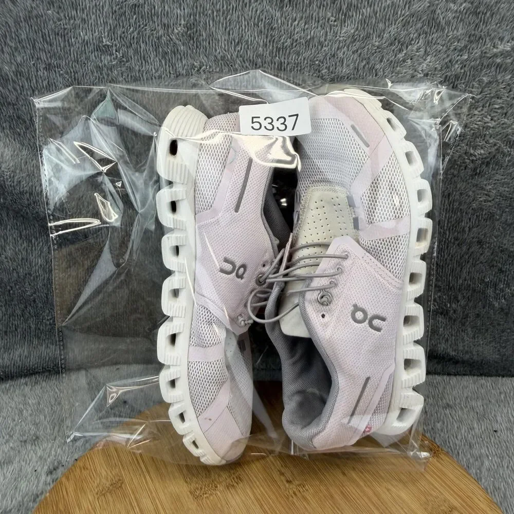 On Cloud Shoes Womens Size 8.5 Pink White Running Sneakers CloudTec No Insoles